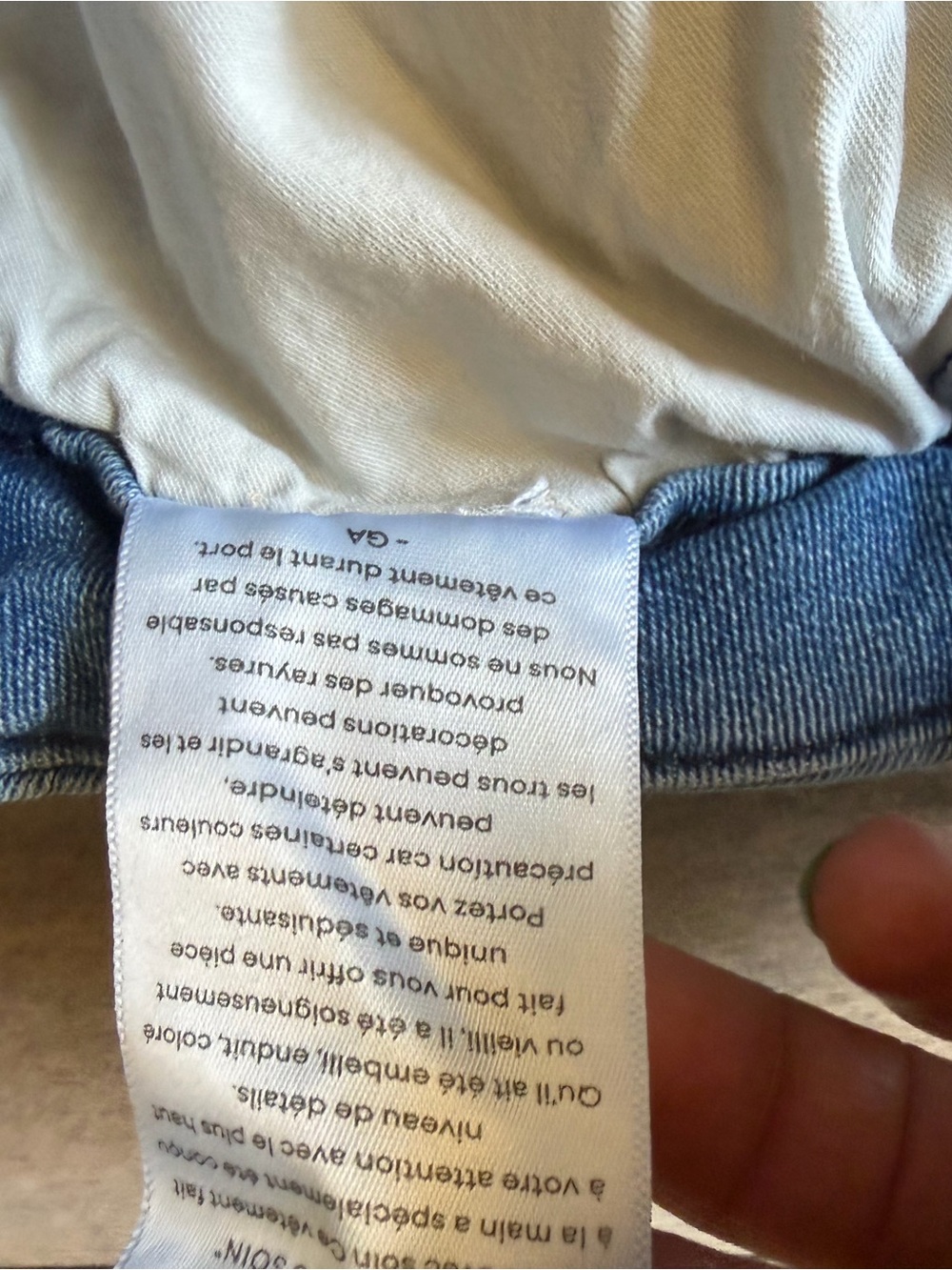 Good American Light Blue Straight Leg Jeans with Frayed Hem - Picture 13 of 14